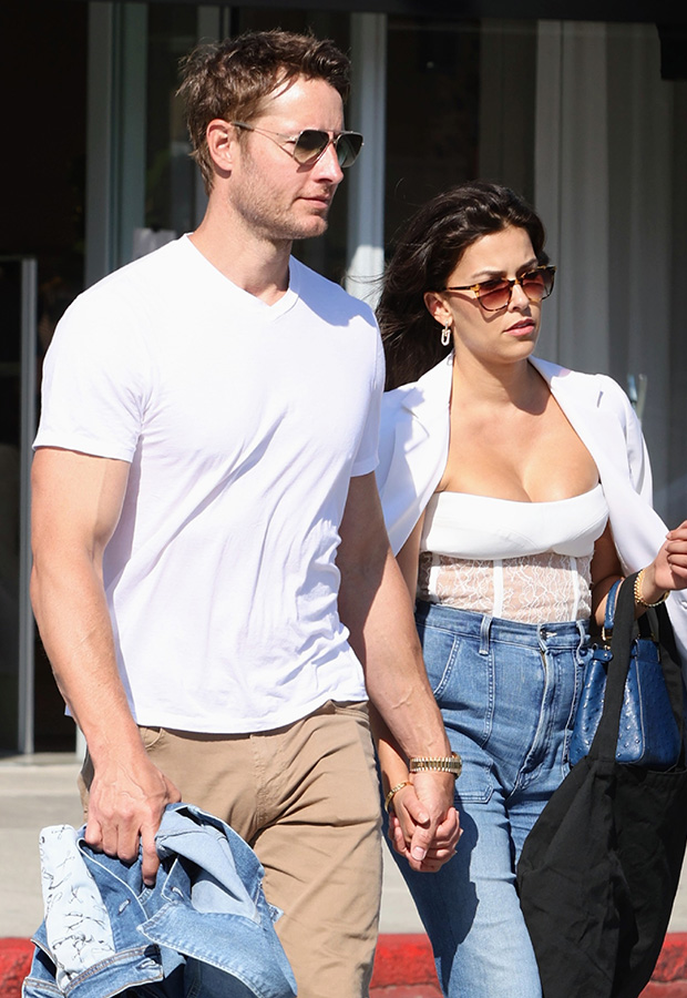 Justin Hartley and Sofia Pernas