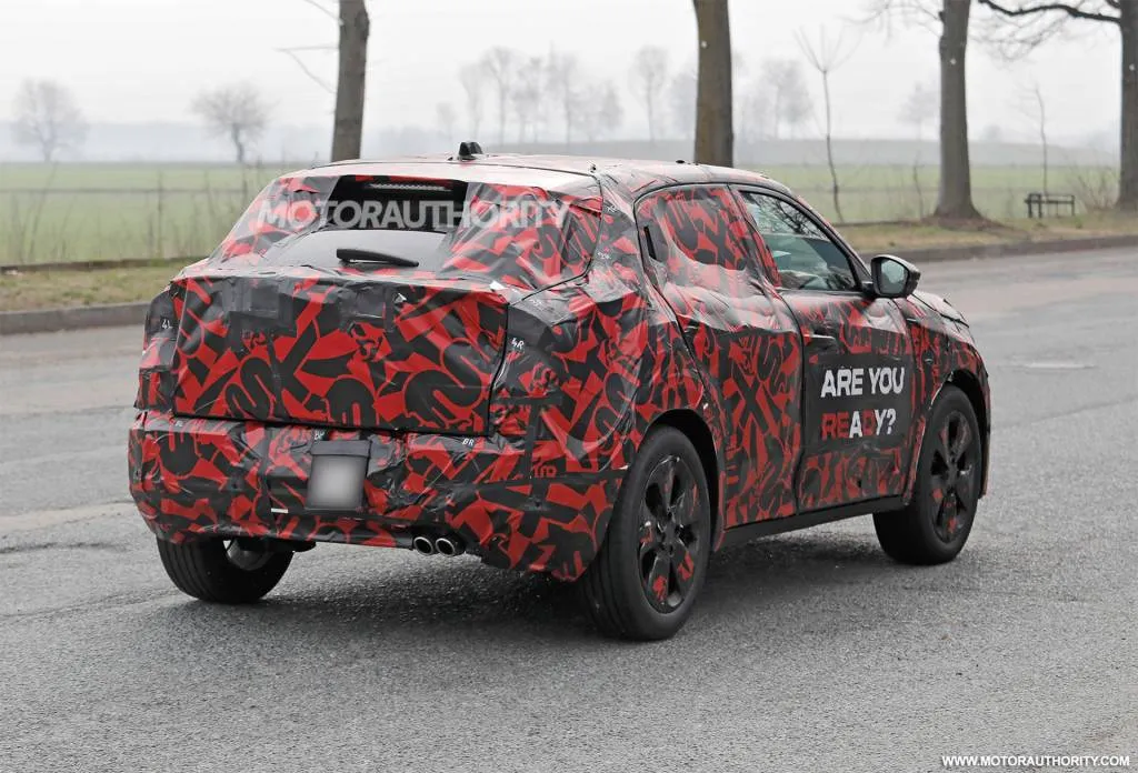 2025 Alfa Romeo Milano spy shots - Photo credit: Baldauf