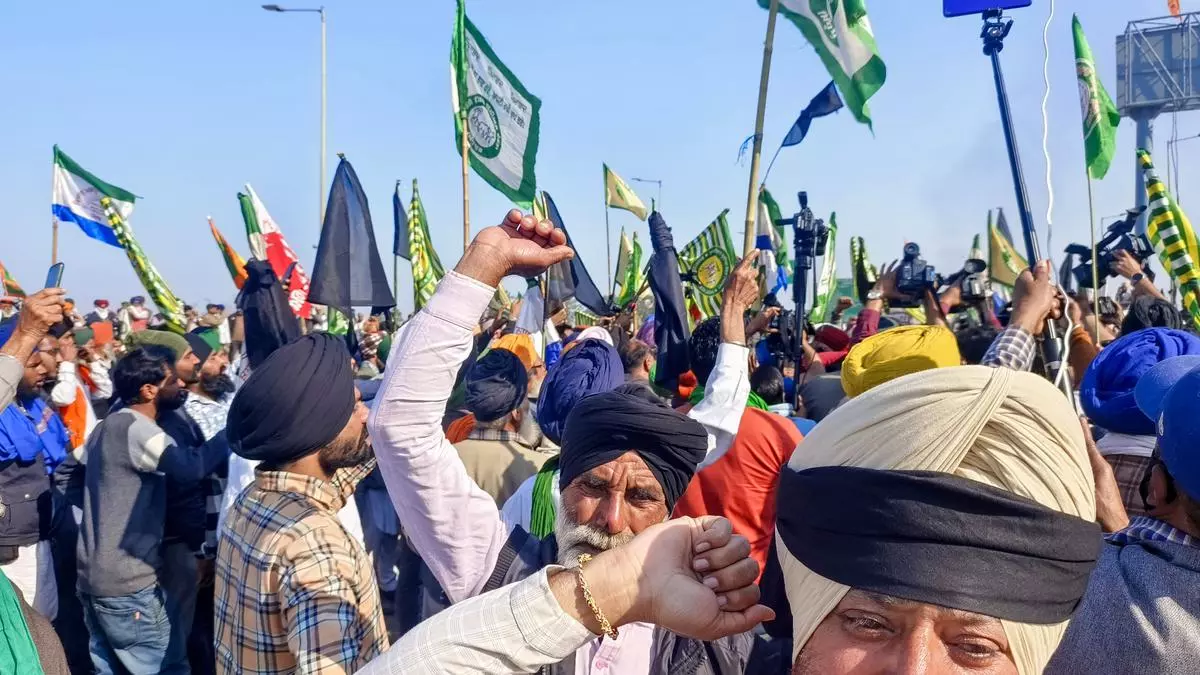 Farmers Wait For Talks With Government Ready To March To.jpg