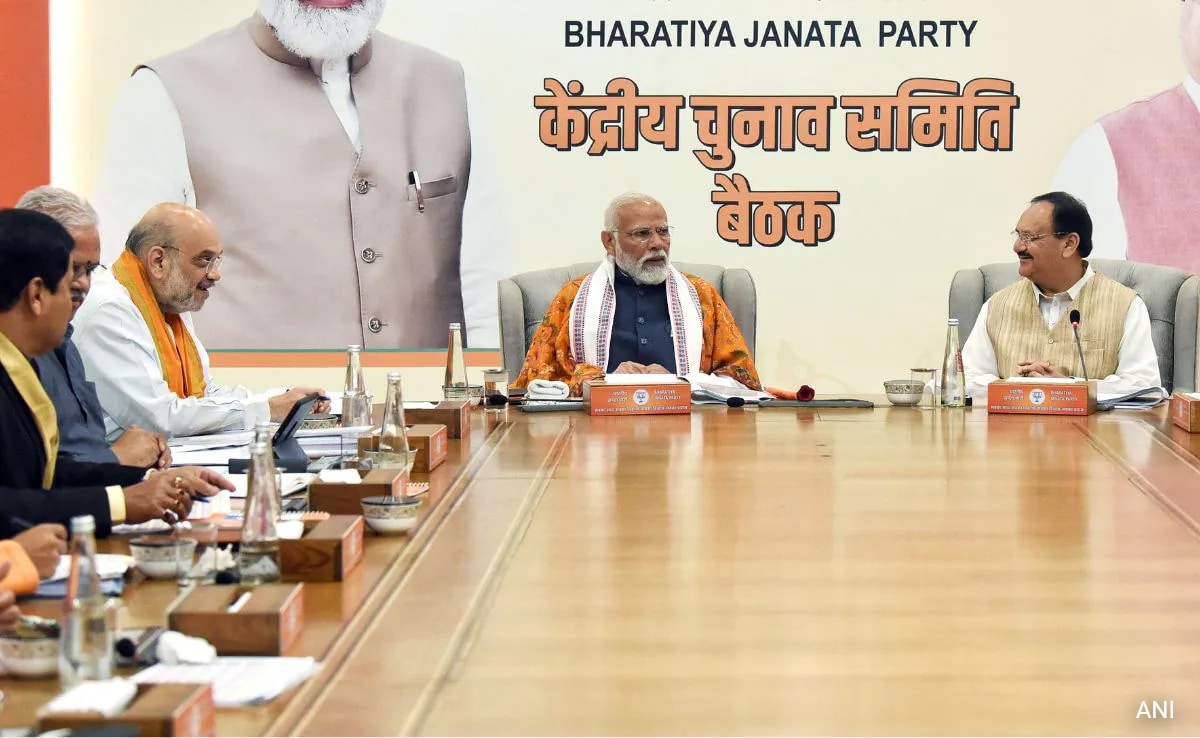 Pm Narendra Modi Chairs Bjps Top Poll Body Meet To.jpeg