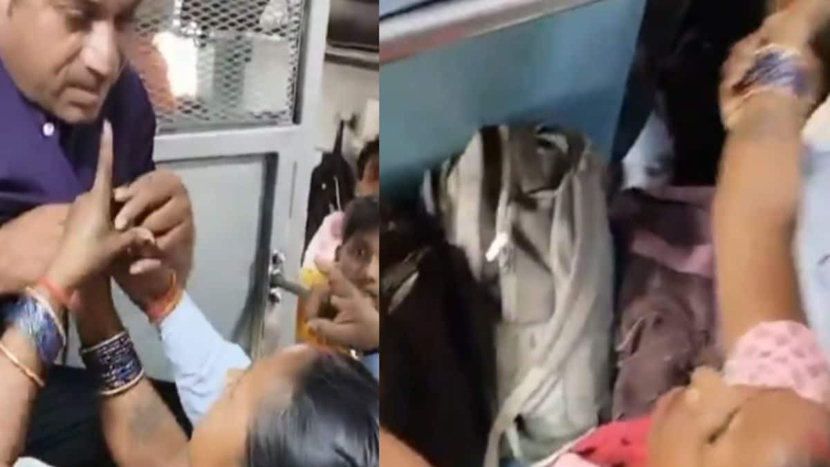 1709997511 Train Compartment Into Battleground As Woman Threatens To Hit Passenger.jpg