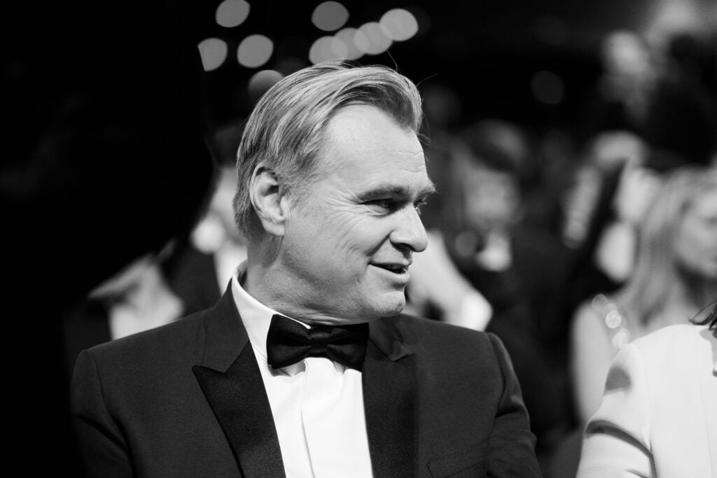 Christopher Nolan during the 49th Cesar Film Awards at L'Olympia on February 23, 2024 in Paris, France.