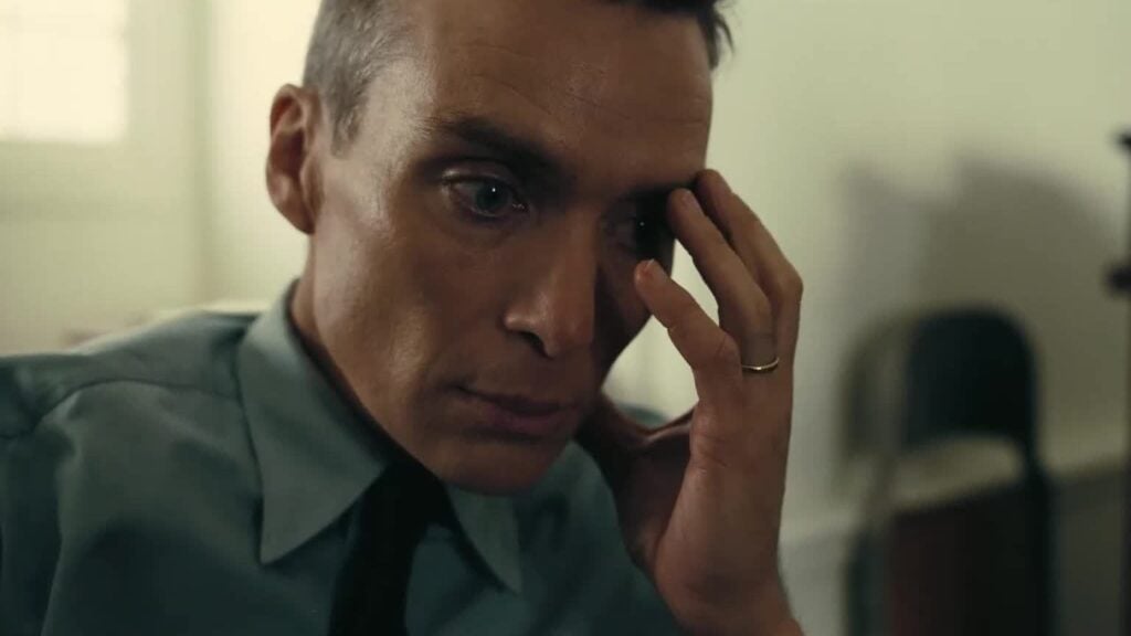 Cillian Murphy portrays J. Robert Oppenheimer in Christopher Nolan's acclaimed biopic.