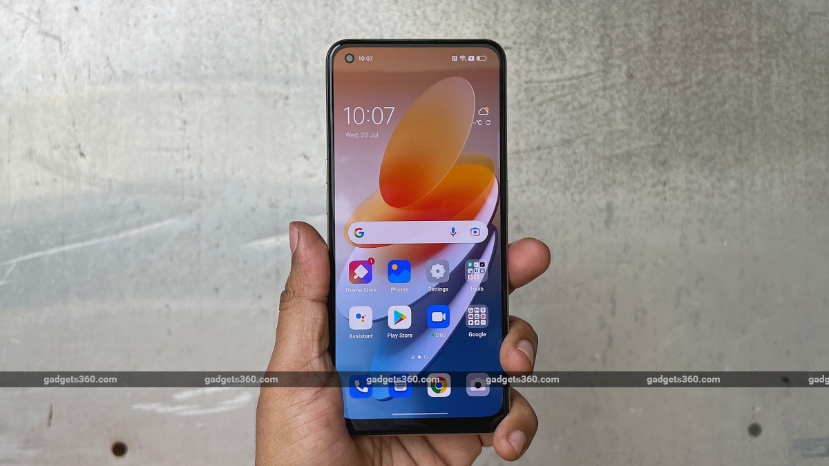 Oppo Reno 8 5G front display ndtv OppoReno85G  Oppo