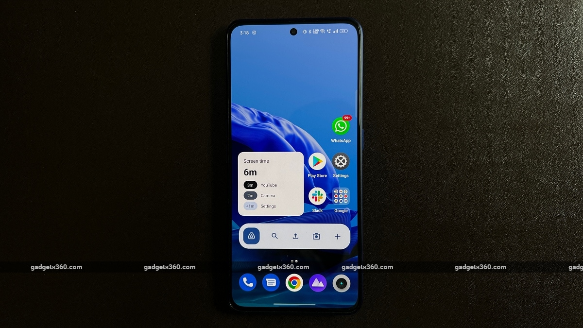 Realme GT Neo 3 front software ndtv RealmeGTNeo3  Realme