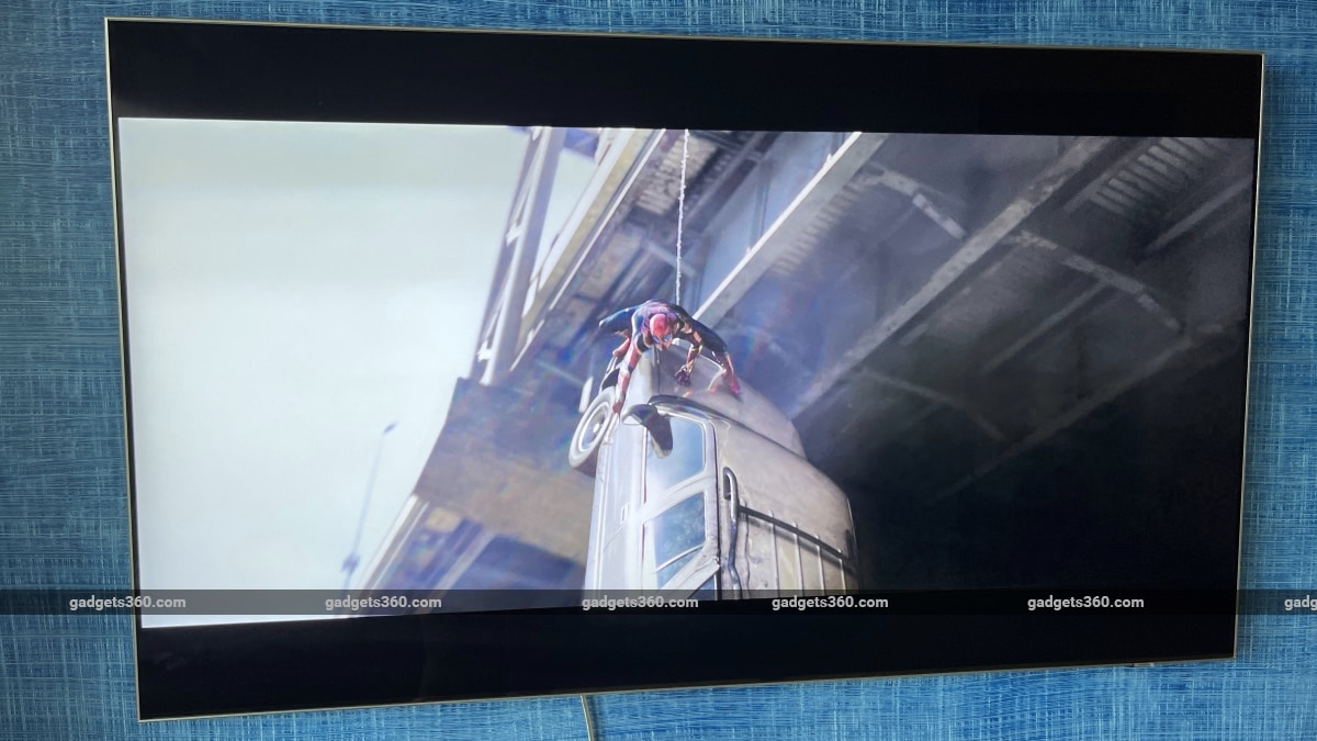 samsung 55qn95b tv review spiderman no way home Samsung