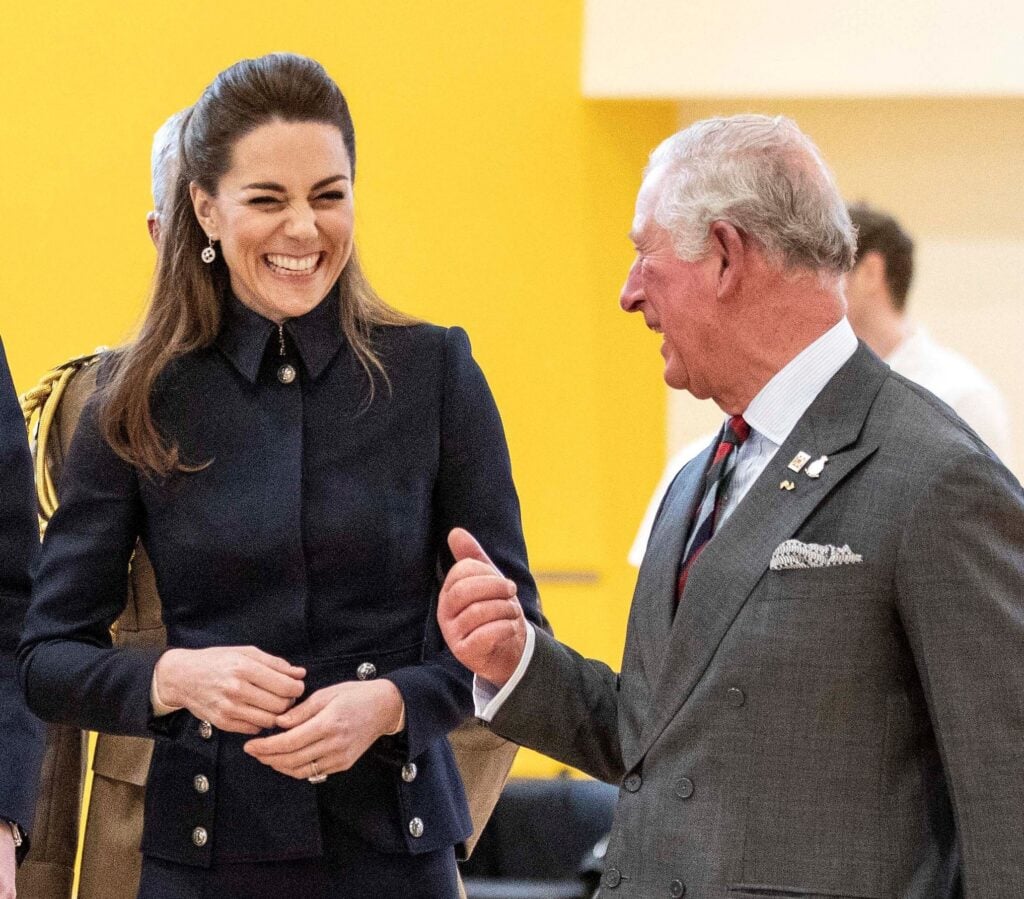 King Charles and Kate Middleton photo