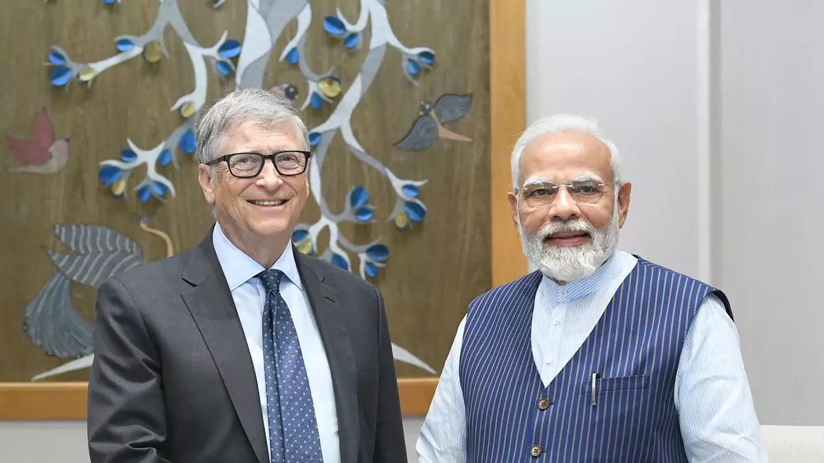 Pm Modi To Bill Gates Aim Higher Surpass Ai With.jpg