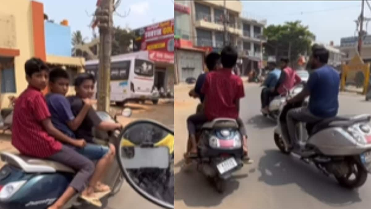 Watch Kids Ride Scooter On A Busy Road And Cause.png