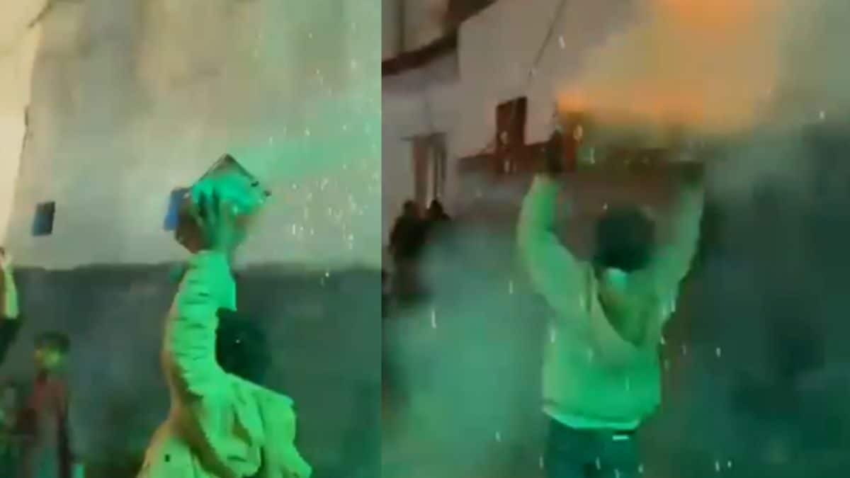 1713266766 Watch Baraati Dance Turns Scary After Man Uses Firecrackers As.jpg