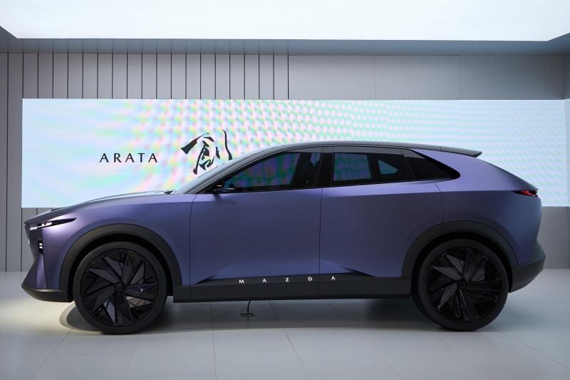 Mazda Arata concept previews second Chinese EV