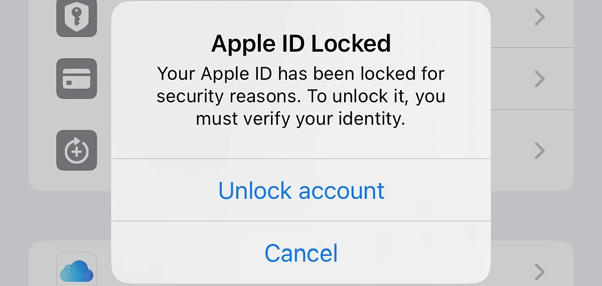 apple id lockout dave wood apple ID bug