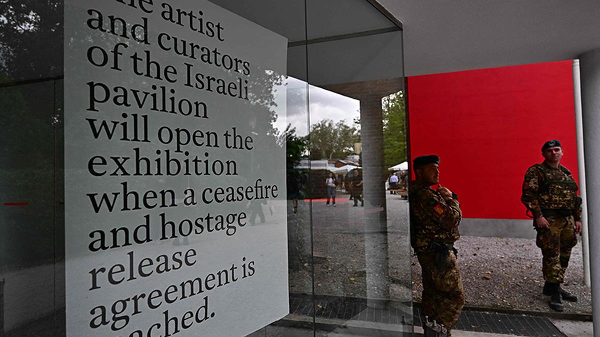 Israel Artist Shuts Biennale Show Until Ceasefire Hostages Freed.jpg