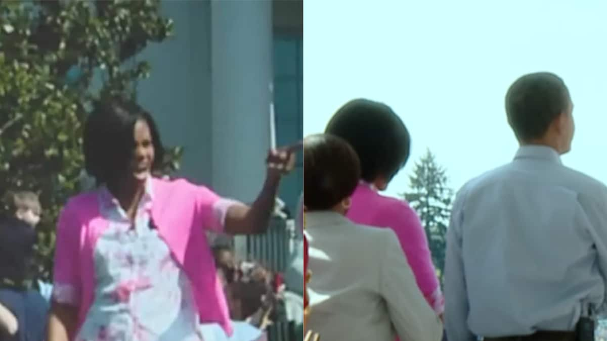 Michelle Obama Celebrates Easter With This Throwback Gold From Her.png